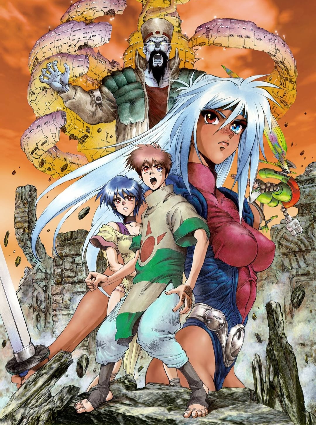 Landlock (1996). Directed by Yasuhiro Matsumura. Original character design and artwork by Masamu.jpg