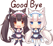 Good-bye :nekopara_bye: :nekopara_bye: